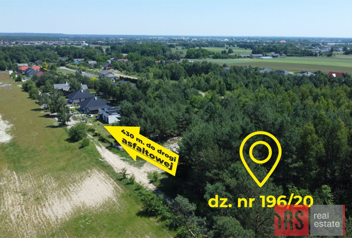 Działka budowlana Grabieniec. Zdjęcie 2