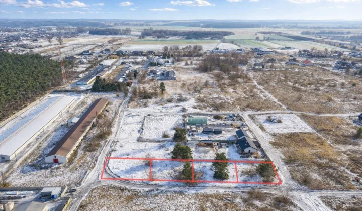 Działka budowlana Rurzyca, ul. Cicha