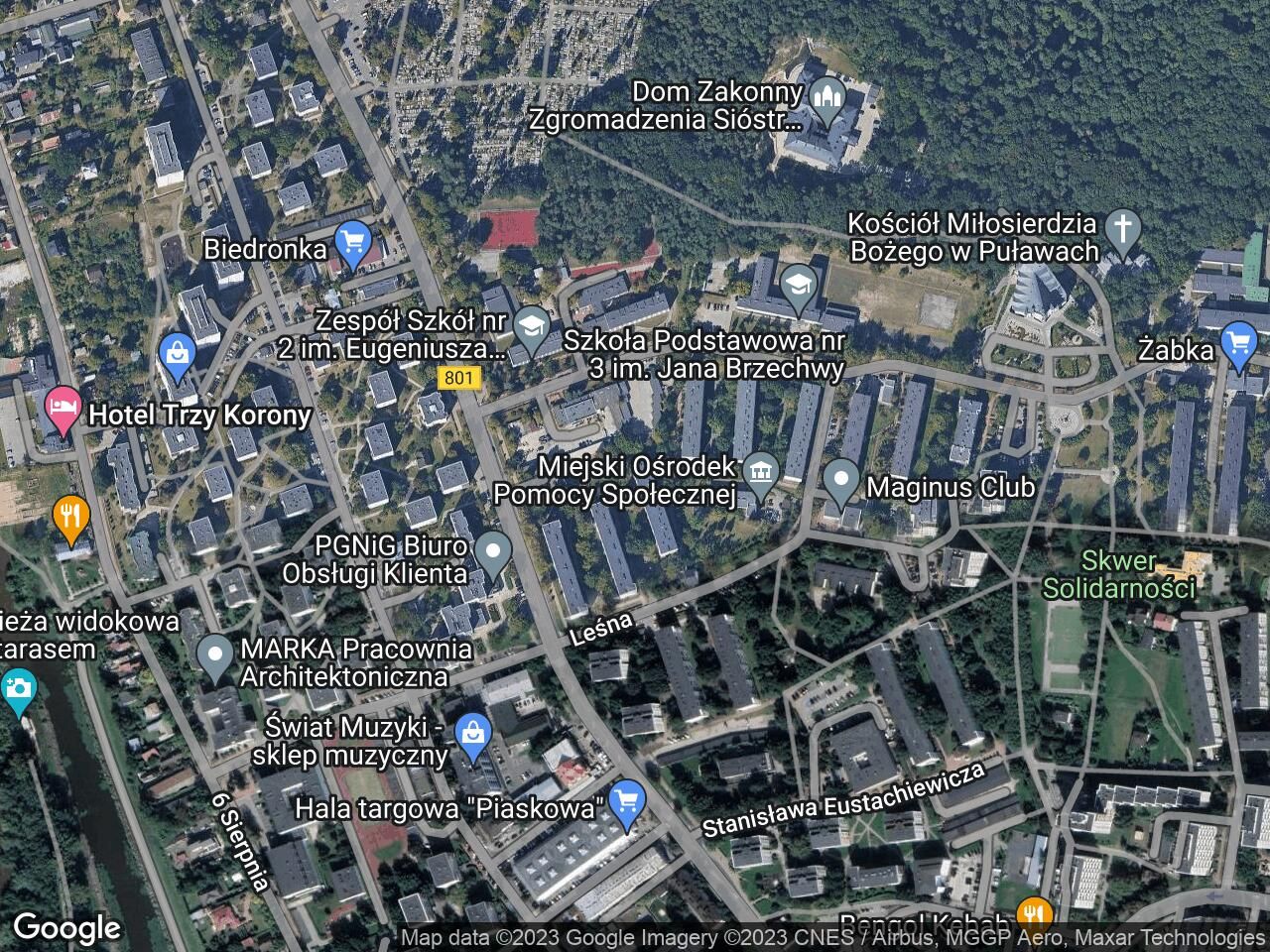 Mieszkanie 2-pokojowe Puławy Centrum, ul. Leśna. Zdjęcie 2