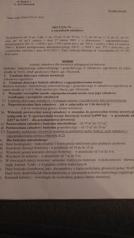 Działka budowlana Maróz. Zdjęcie 6