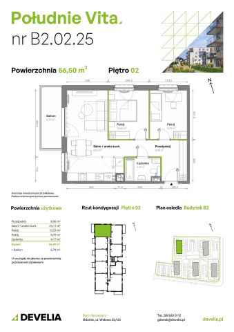 Mieszkanie 3-pokojowe Gdańsk Orunia Górna, ul. Kazimierza Wielkiego. Zdjęcie 7