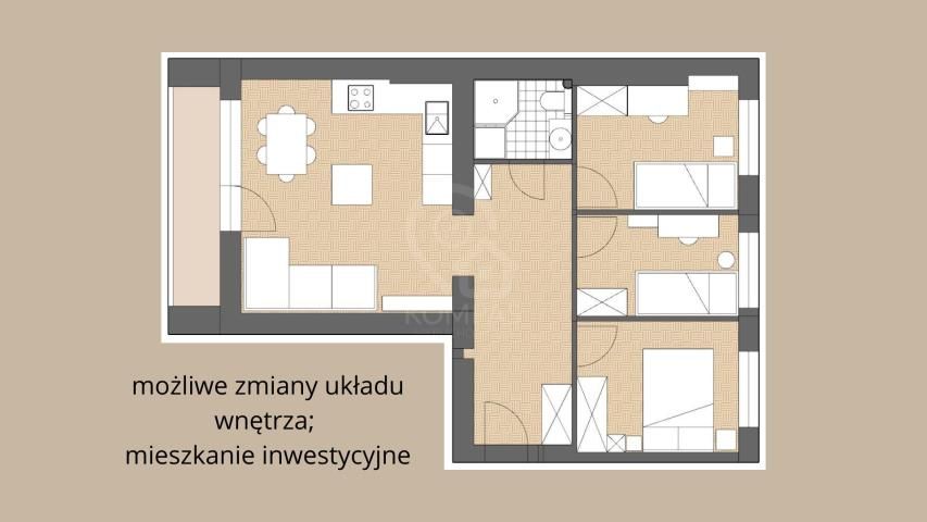 Mieszkanie 3-pokojowe Wrocław, bulw. kard. Stefana Wyszyńskiego. Zdjęcie 14