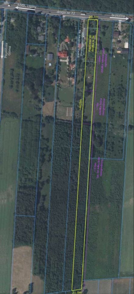 Działka inwestycyjna Paprotnia. Zdjęcie 16
