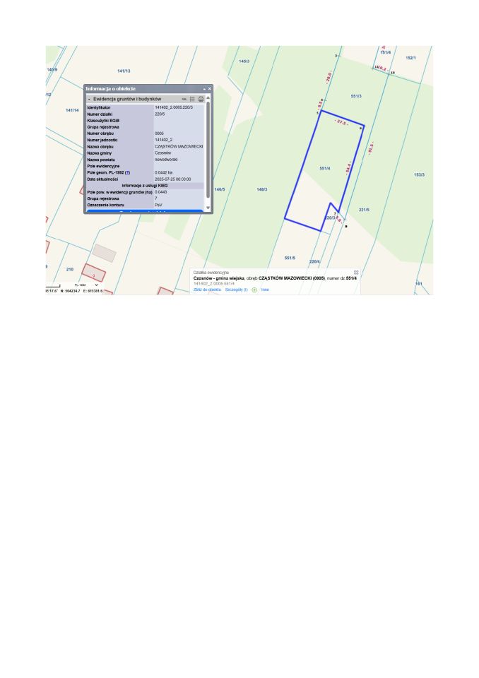 Działka budowlana Cząstków Mazowiecki. Zdjęcie 7