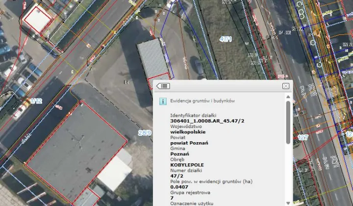 Działka inwestycyjna Poznań Nowe Miasto, ul. Ostrowska