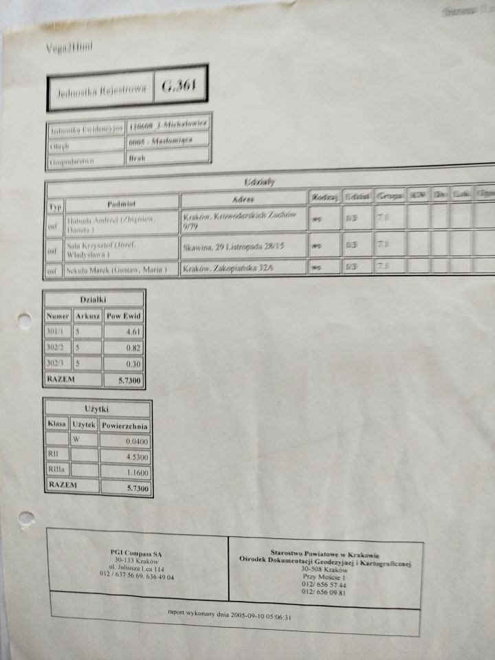 Działka rolno-budowlana Masłomiąca, ul. Choinkowa. Zdjęcie 1