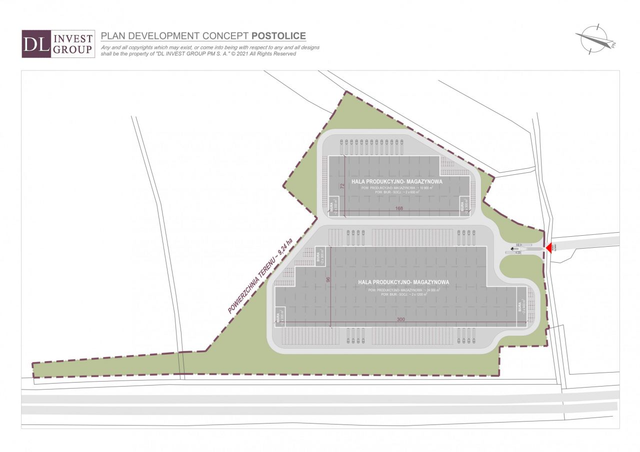 Hala/magazyn Postolice. Zdjęcie 3