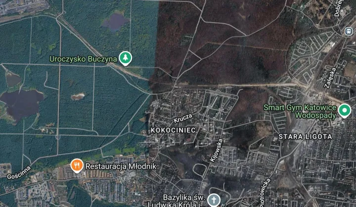 Mieszkanie 4-pokojowe Katowice Kokociniec, ul. Wyzwolenia