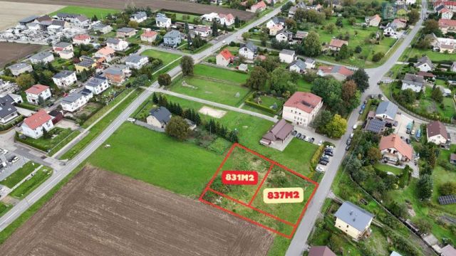 Działka budowlana Łany Wielkie, ul. Wiejska. Zdjęcie 3