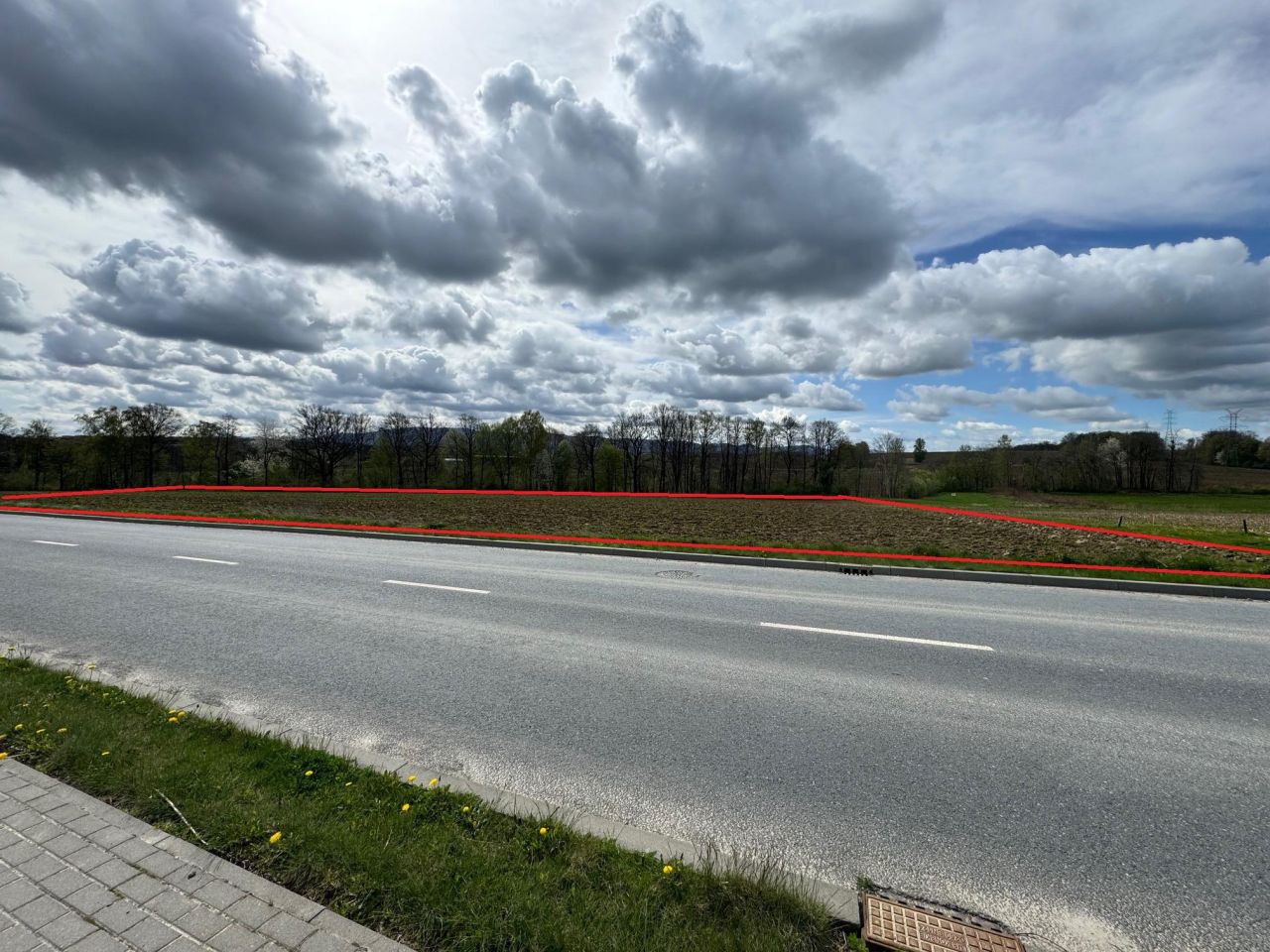 Działka inwestycyjna Międzyrzecze Dolne. Zdjęcie 3