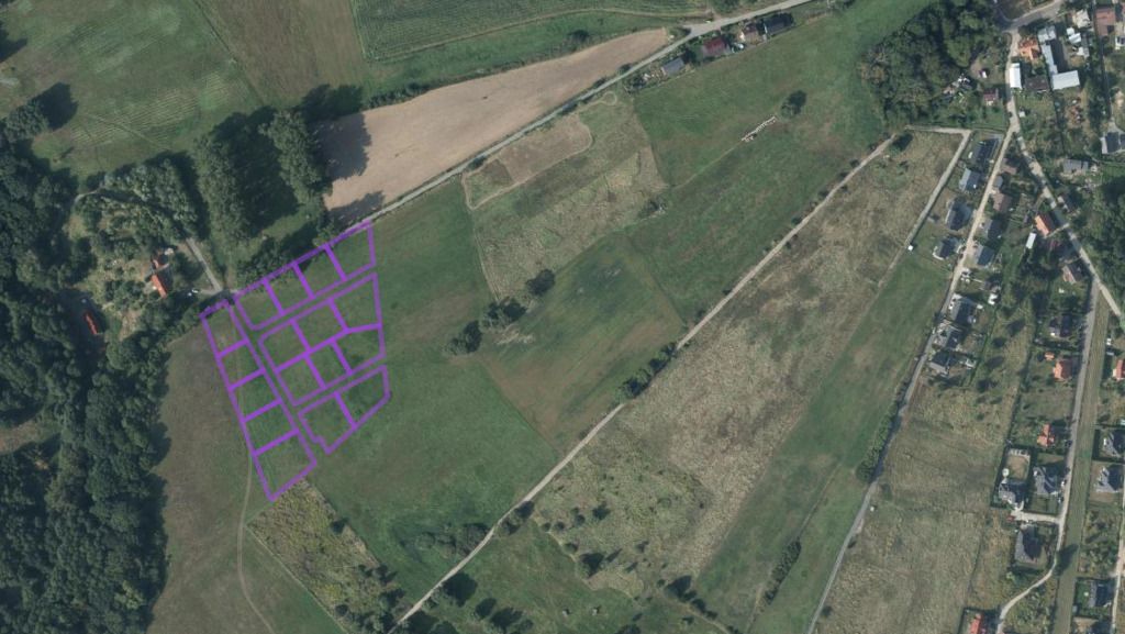 Działka budowlana Szczecin Skolwin, ul. Biwakowa. Zdjęcie 3