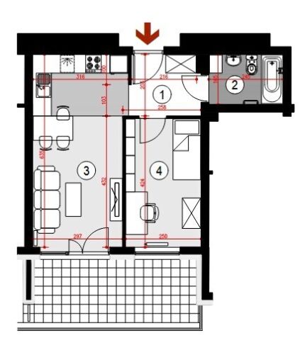 Mieszkanie 2-pokojowe Rzeszów, ul. Lubelska. Zdjęcie 10