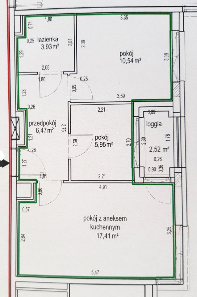 Mieszkanie 3-pokojowe Kraków Podgórze Duchackie, ul. Adama Bochenka. Zdjęcie 10