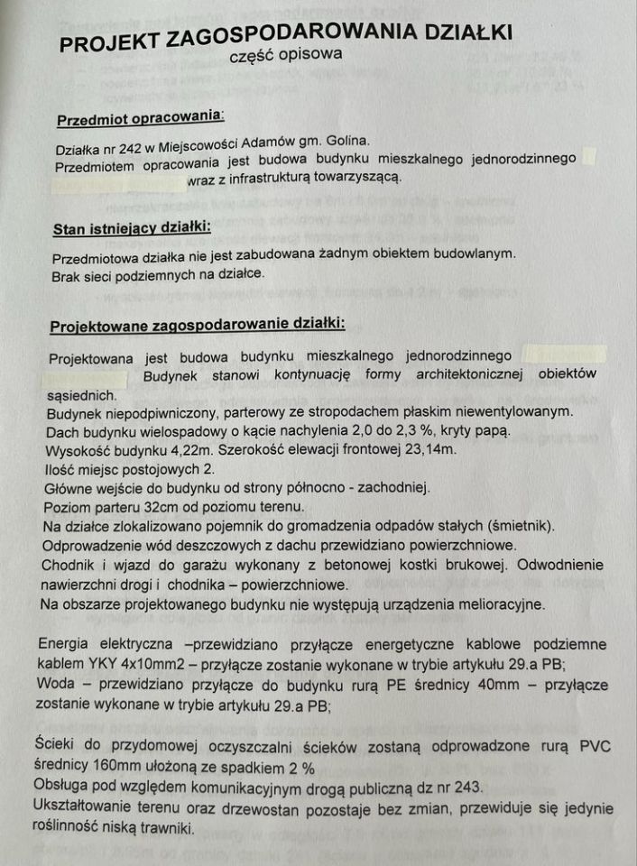 Działka budowlana Adamów. Zdjęcie 5