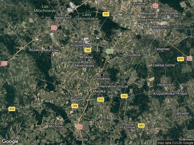 Działka rod Szczaki, ul. Mrokowska. Zdjęcie 1