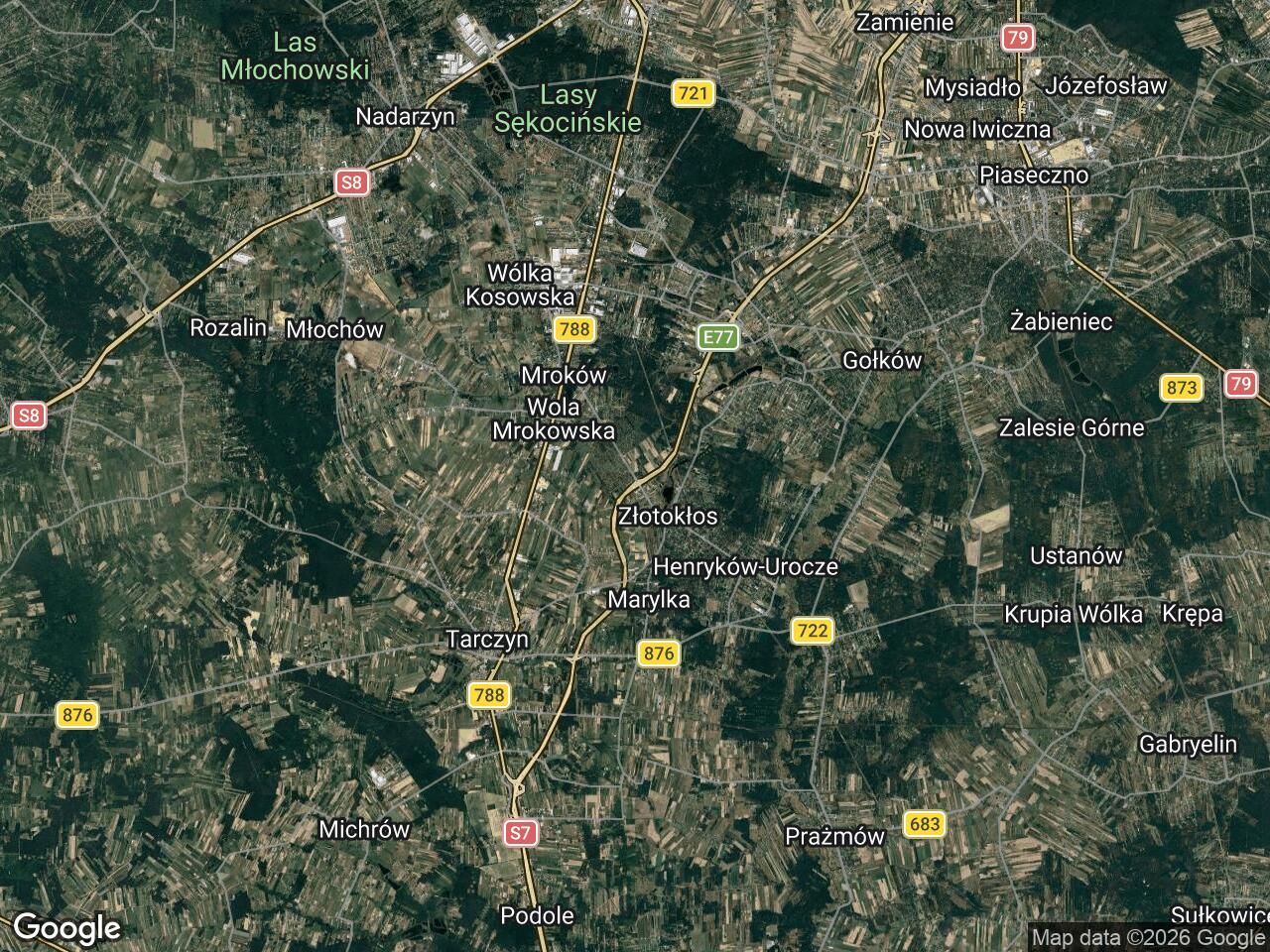 Działka rod Szczaki, ul. Mrokowska. Zdjęcie 1