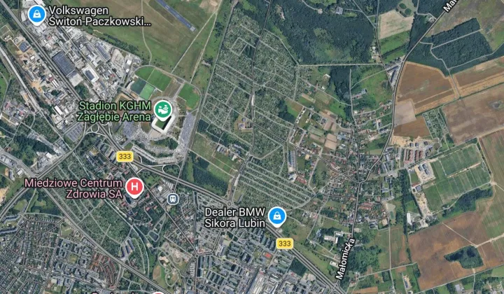 Działka rod Lubin, ul. Spacerowa