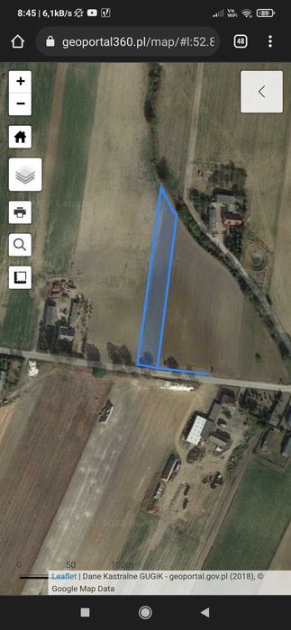 Działka rolno-budowlana Podgaj. Zdjęcie 2