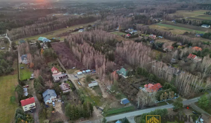 Działka budowlana Zalesie, ul. Grodziska