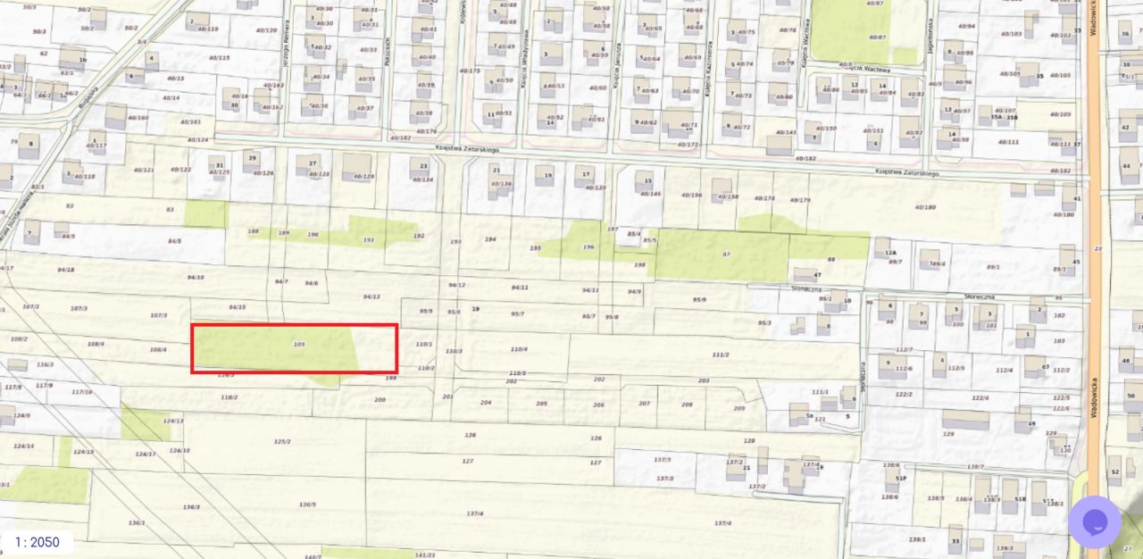 Działka budowlana Zator, ul. Jerzego Remera. Zdjęcie 2