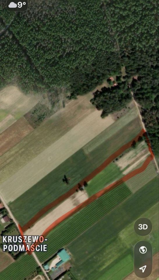 Działka budowlana Kruszewo. Zdjęcie 2