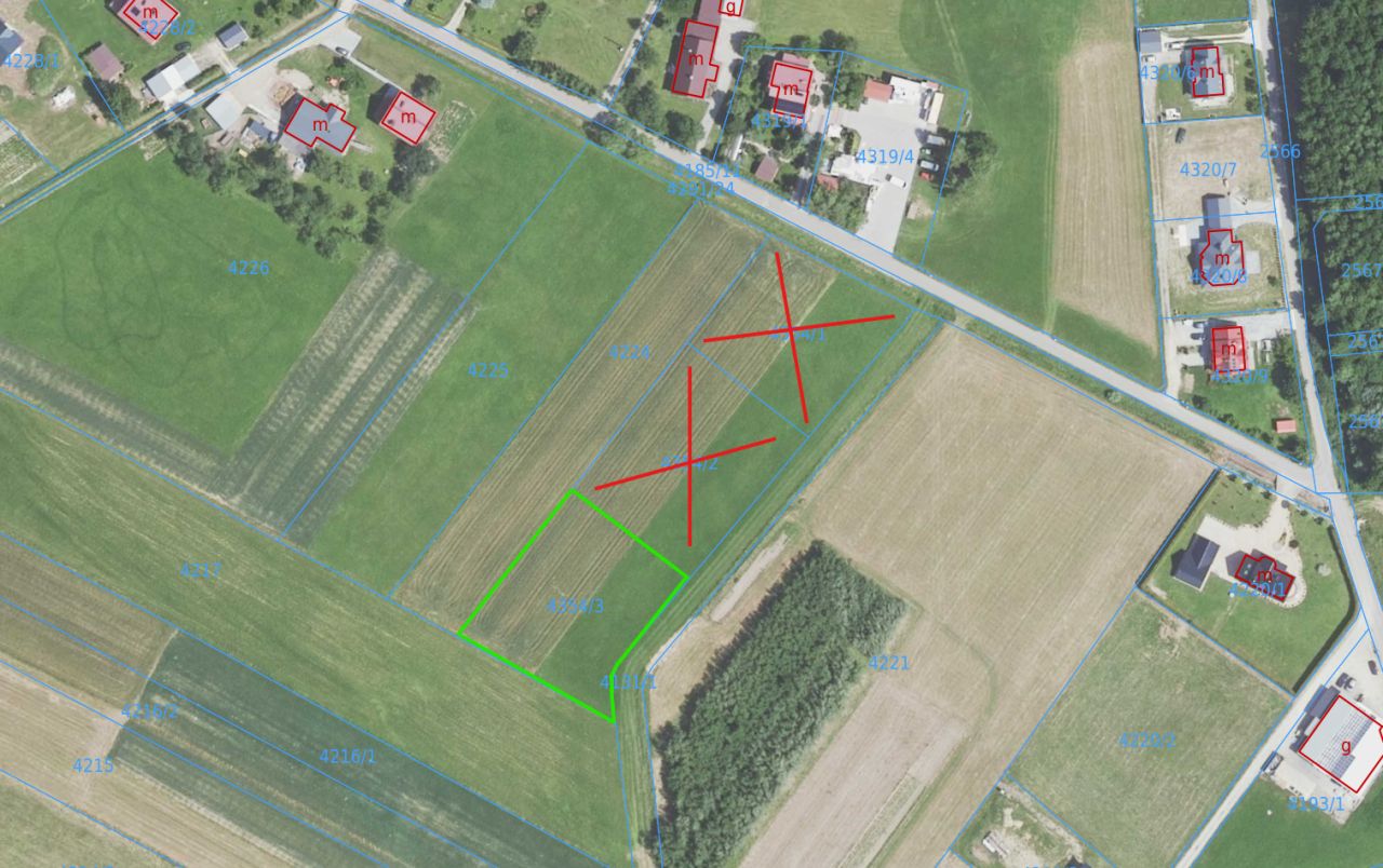Działka budowlana Klimkówka, ul. Osiedlowa. Zdjęcie 4