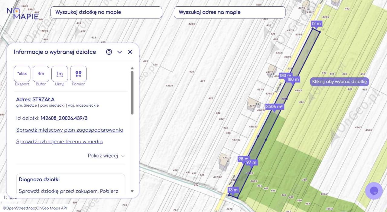 Działka rolno-budowlana Strzała, ul. Piaskowa. Zdjęcie 1