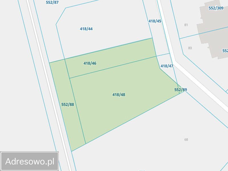 Działka budowlana Lusówko Rozalin, ul. Róży. Zdjęcie 1