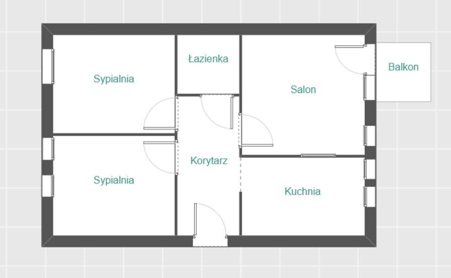 Mieszkanie 3-pokojowe Rzeszów, ul. Baligrodzka. Zdjęcie 12