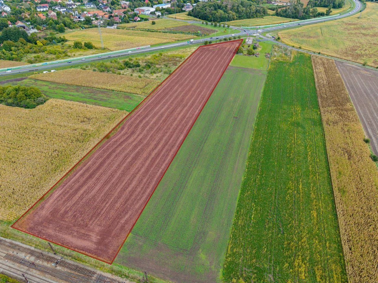 Działka inwestycyjna Iwiny. Zdjęcie 3