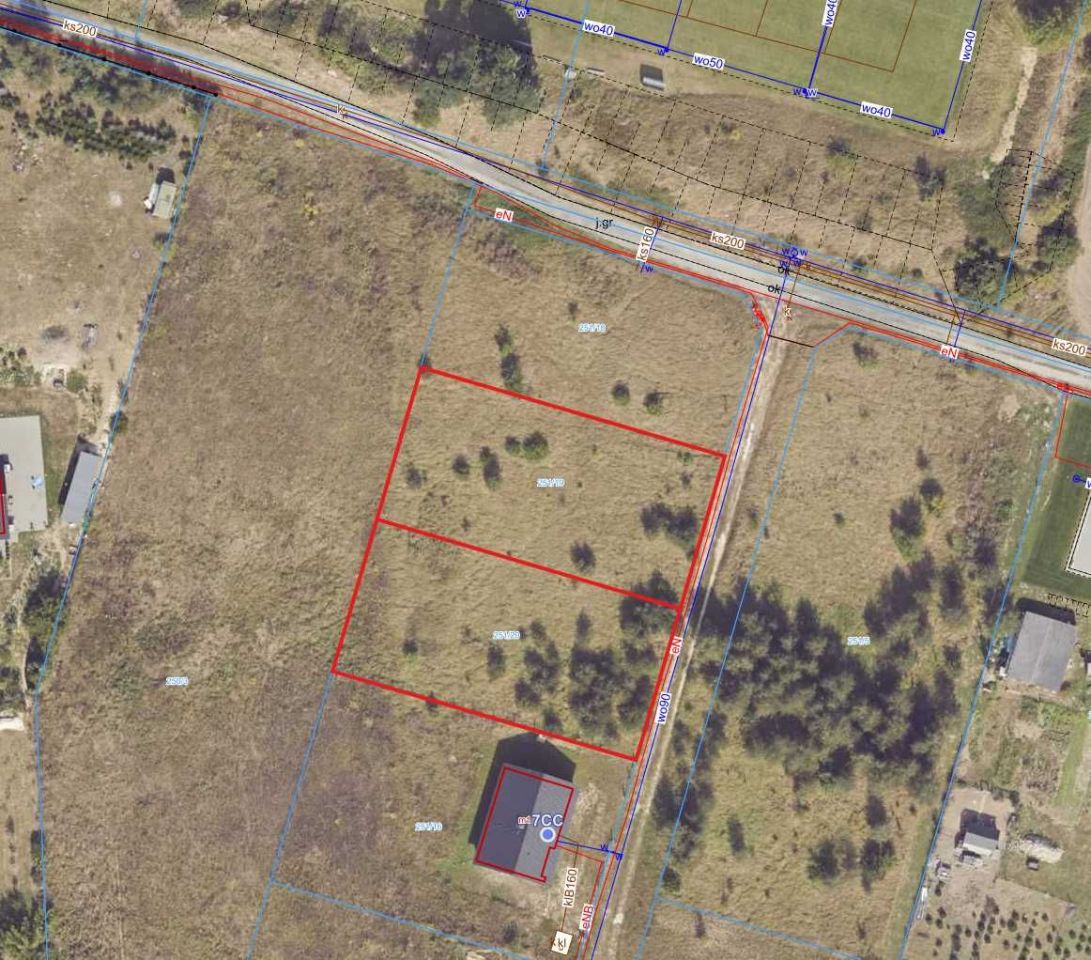 Działka budowlana Ługów. Zdjęcie 1