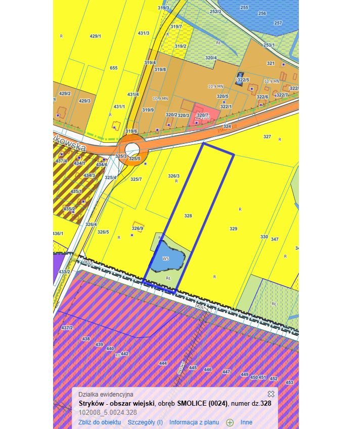 Działka na sprzedaż bez pośredników Smolice