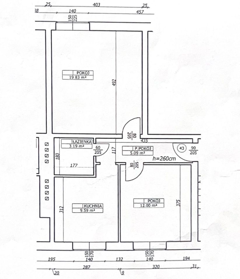 Mieszkanie 2-pokojowe Bydgoszcz Kapuściska, ul. Stanisława Noakowskiego. Zdjęcie 14