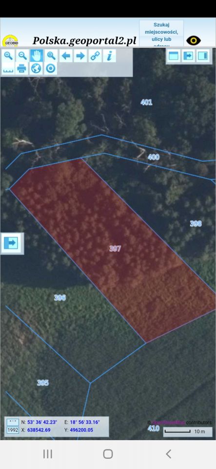 Działka rolna Gardeja, ul. Wodna. Zdjęcie 6