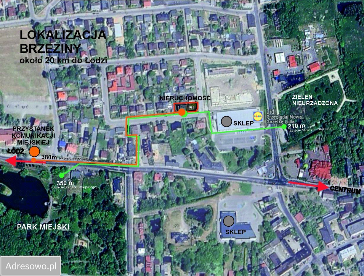 dom wolnostojący, 5 pokoi Brzeziny, ul. Elizy Orzeszkowej. Zdjęcie 10