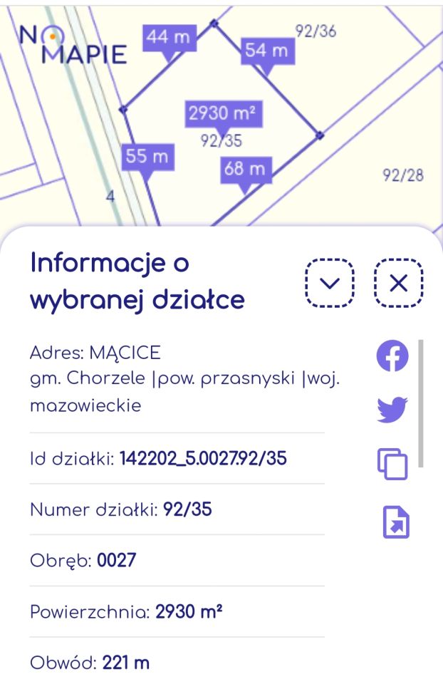 Działka rolno-budowlana Mącice. Zdjęcie 6