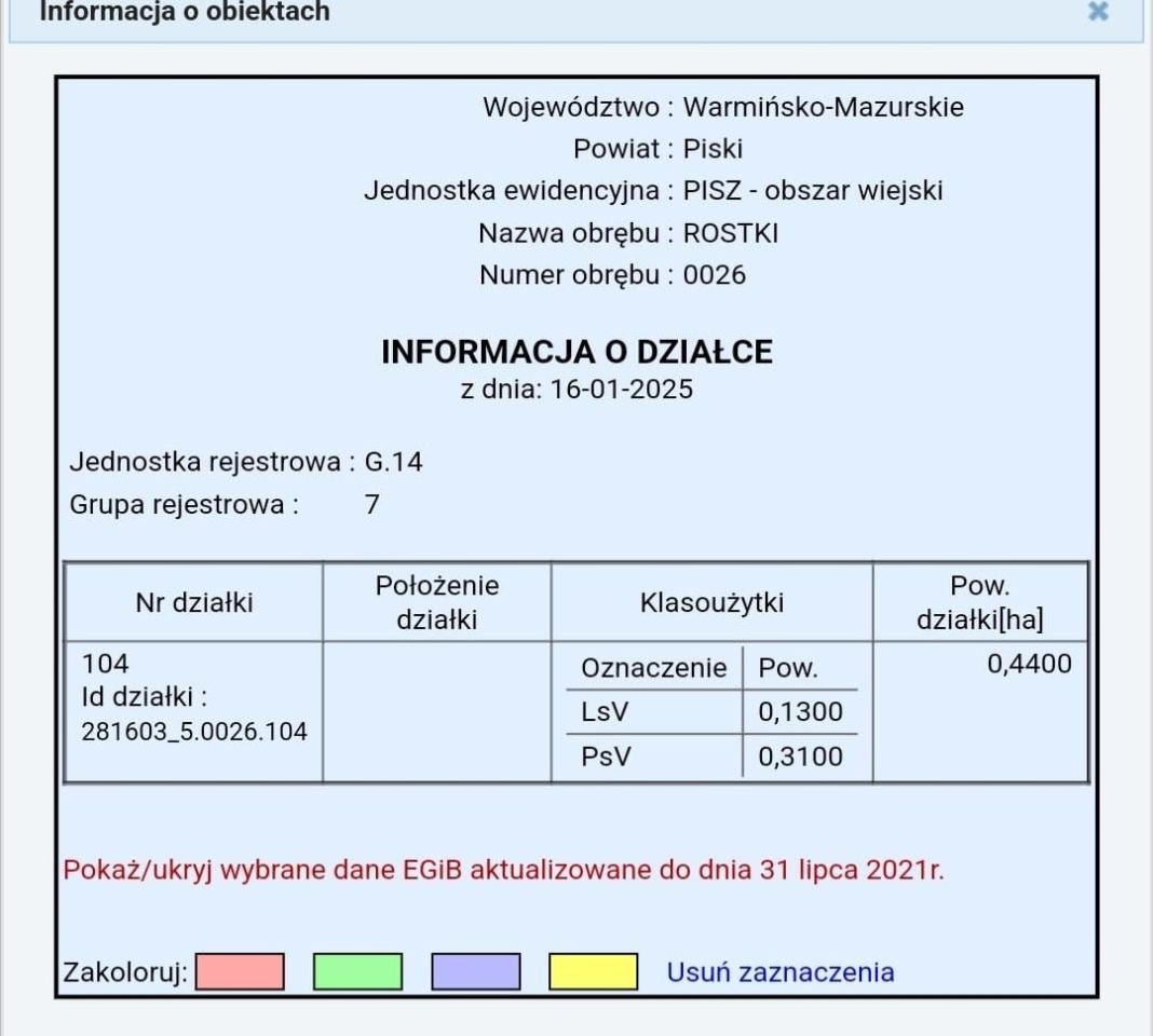 Działka rolna Rostki. Zdjęcie 6