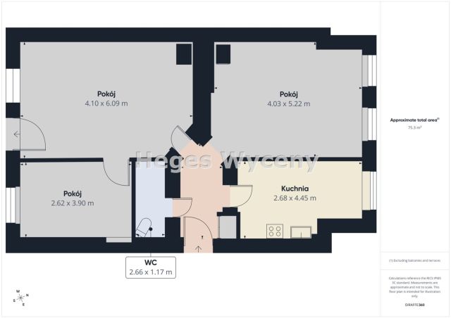 Mieszkanie 3-pokojowe Legnica, ul. Chojnowska. Zdjęcie 12