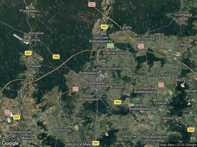 Działka rod Bolesławiec, ul. Tadeusza Kościuszki. Zdjęcie 1