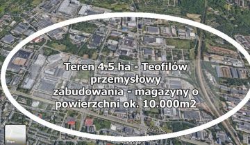Działka inwestycyjna Łódź Teofilów