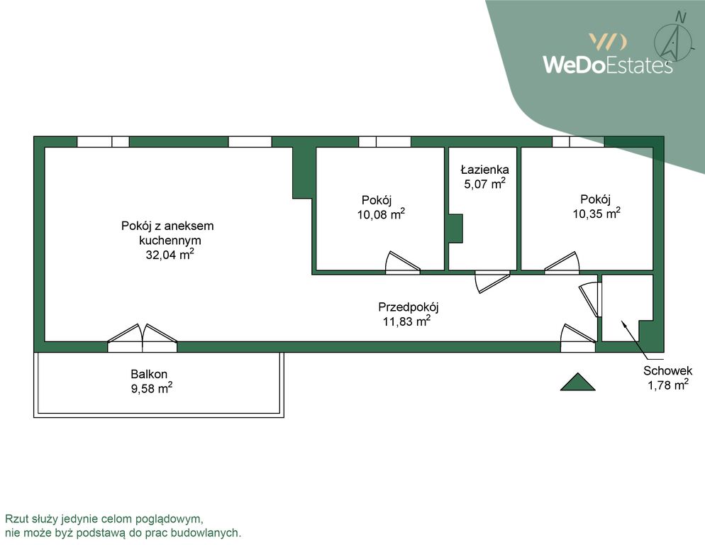 Mieszkanie 3-pokojowe Warszawa Włochy, ul. Rakowska. Zdjęcie 15