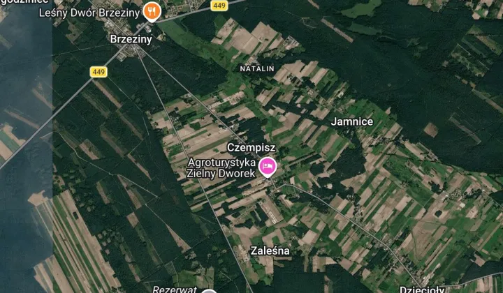 Działka siedliskowa Czempisz Dziadowice