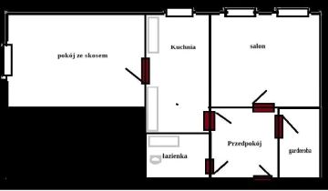 Mieszkanie 2-pokojowe Warmątowice, ul. Wiejska