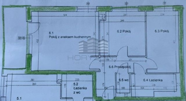 Mieszkanie 3-pokojowe Bydgoszcz Fordon, ul. Pawła Edmunda Strzeleckiego. Zdjęcie 4