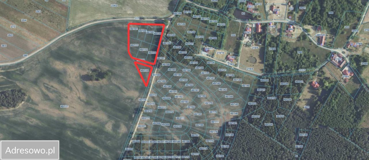 Działka budowlana Bądzów. Zdjęcie 3