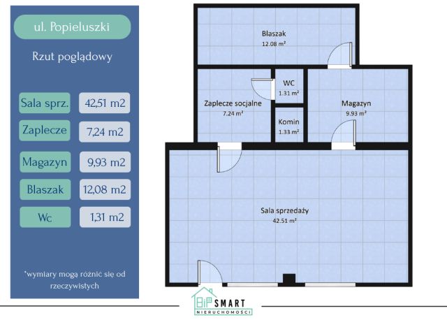 Lokal Stalowa Wola, ul. ks. Jerzego Popiełuszki. Zdjęcie 7
