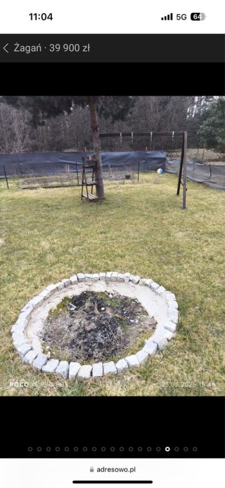 Działka rod Żagań, ul. Starowiejska. Zdjęcie 2