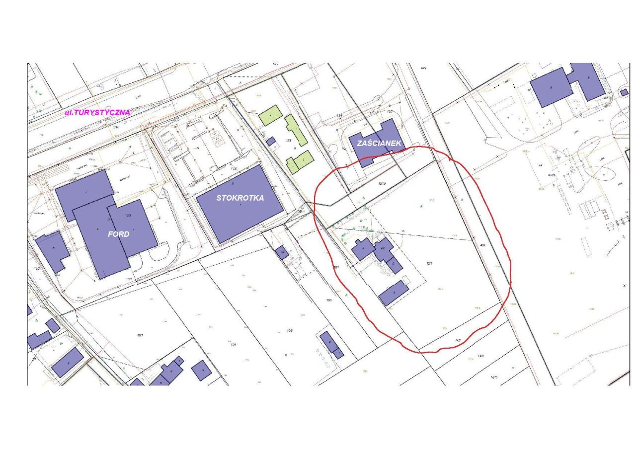 Działka inwestycyjna Lublin Hajdów, ul. Turystyczna