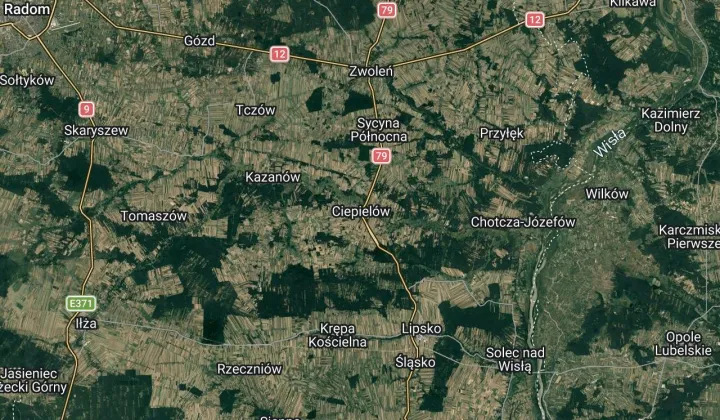 Działka rolna Ciepielów, Sandomierska