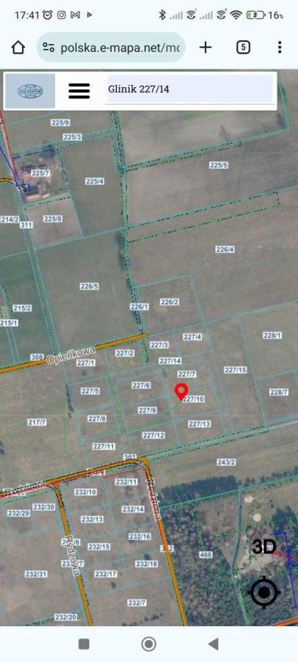 Działka budowlana Glinik, ul. Rodzinna. Zdjęcie 2